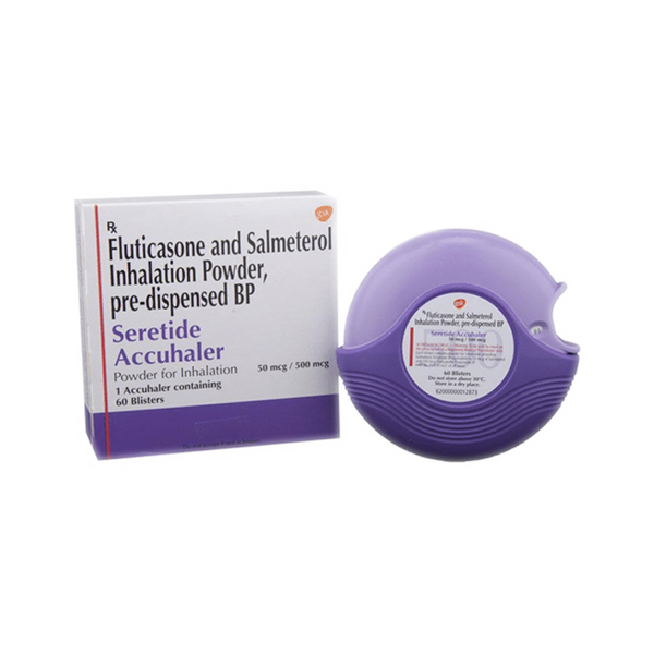 Seretide 50mcg/500mcg Accuhaler