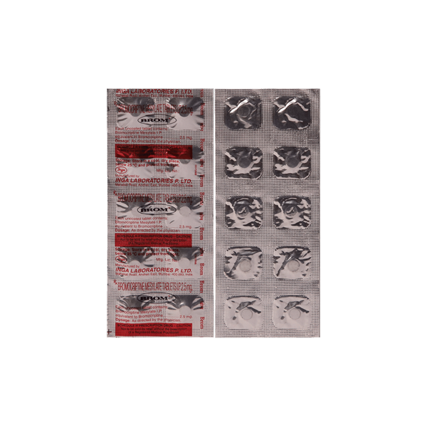 Brom Bromocriptine Tablets