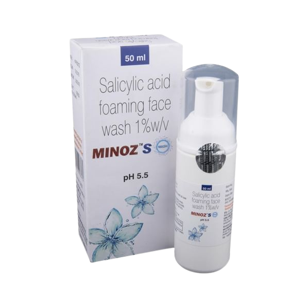 Minoz S Salicylic Acid Face Wash