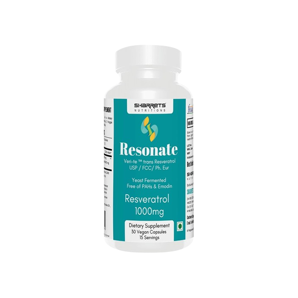 Resonate Resveratrol Vegan Capsules
