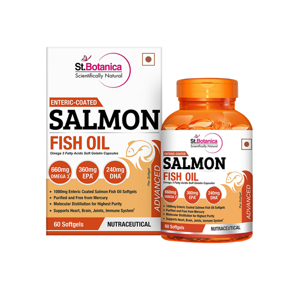 St.Botanica Salmon Fish Oil Softgels