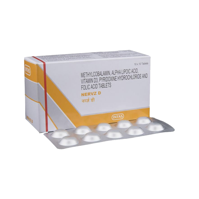 Nervz D Nerve Support Tablets