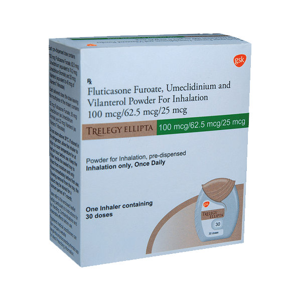 Trelegy Ellipta Powder For Inhalation
