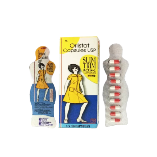 Orlistat Slim Trim Active Capsules 60mg