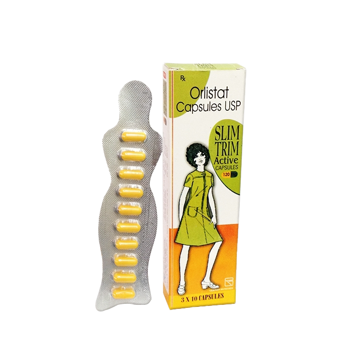 Orlistat Slim Trim Active Capsules 120mg