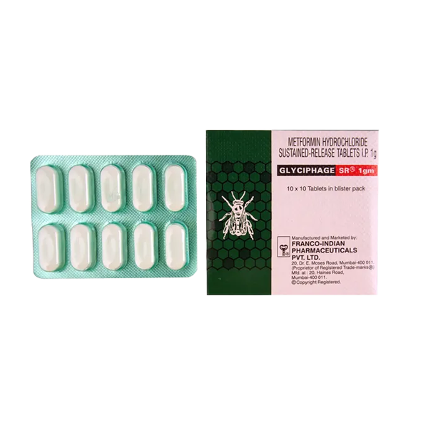 Metformin Tabs 250mg / 500mg / 1g