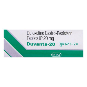 Duvanta® Duloxetine 20mg / 30mg / 40mg / 60mg Tabs