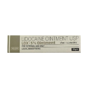 Lox® Lidocaine 5% Anesthetic Ointment
