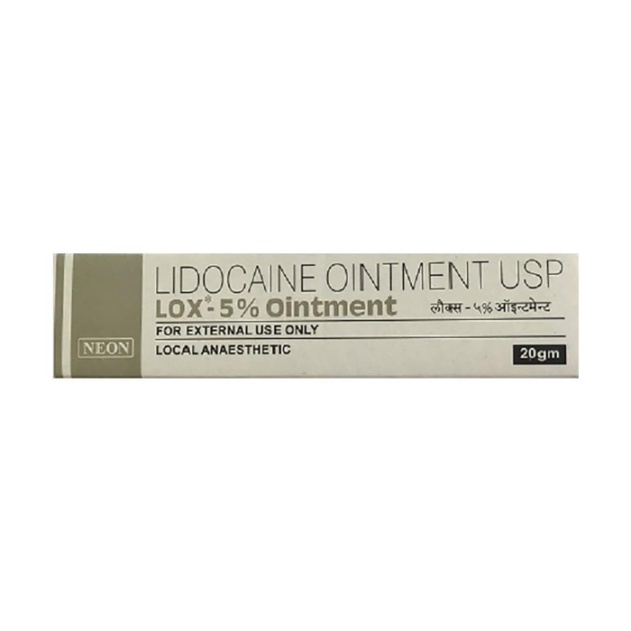 Lox® Lidocaine 5% Anesthetic Ointment